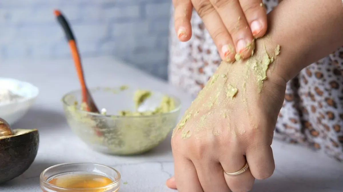 recette de masque pour le visage — Recette de masque pour le visage : Gommage pour corps